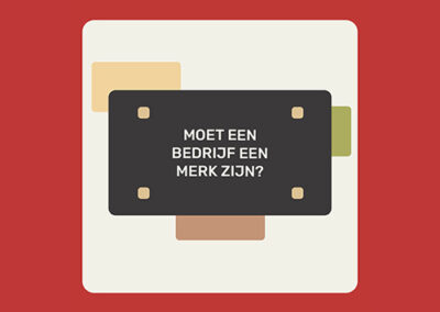 Moet een bedrijf een merk zijn?